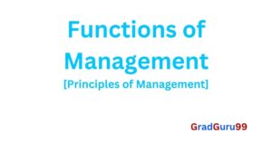 Read more about the article Functions of Management